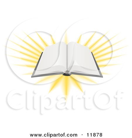 11878-Open-Book-With-Blank-Pages-And-Bri