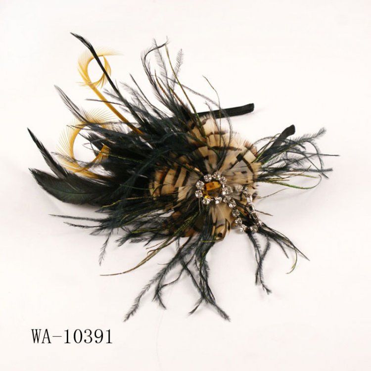 Soft-Feather-with-Diamond-Headband-WA-10